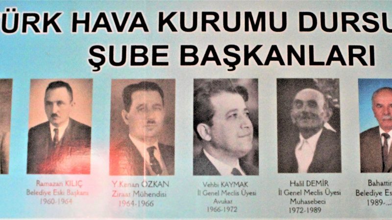 .Türk Hava Kurumu Dursunbey Şube Başkanlığı görevine Bahattin Şad’dan sonra İlhan Sıkıcı getirildi