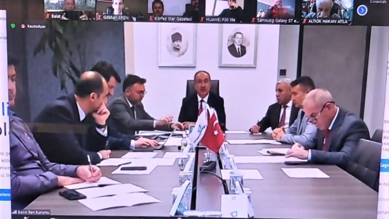 Mevzuat çalışmalarında söz sırası internet haber sitelerinde