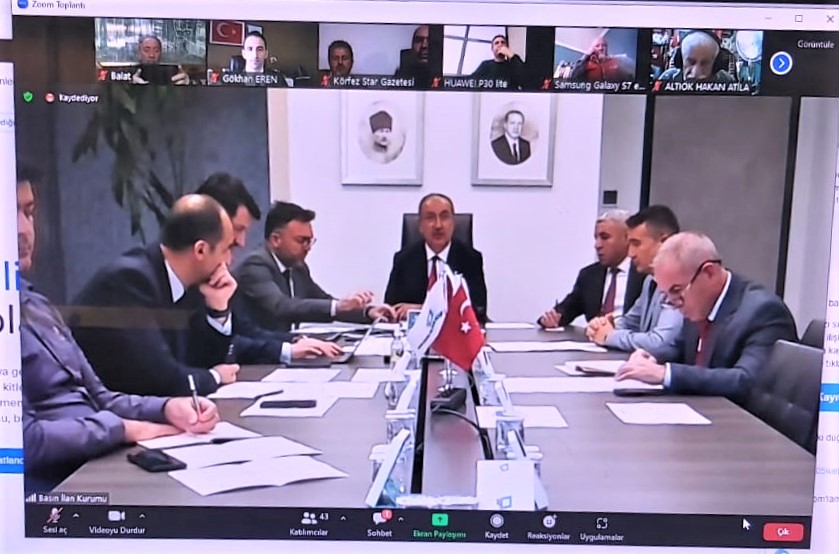 Mevzuat çalışmalarında söz sırası internet haber sitelerinde