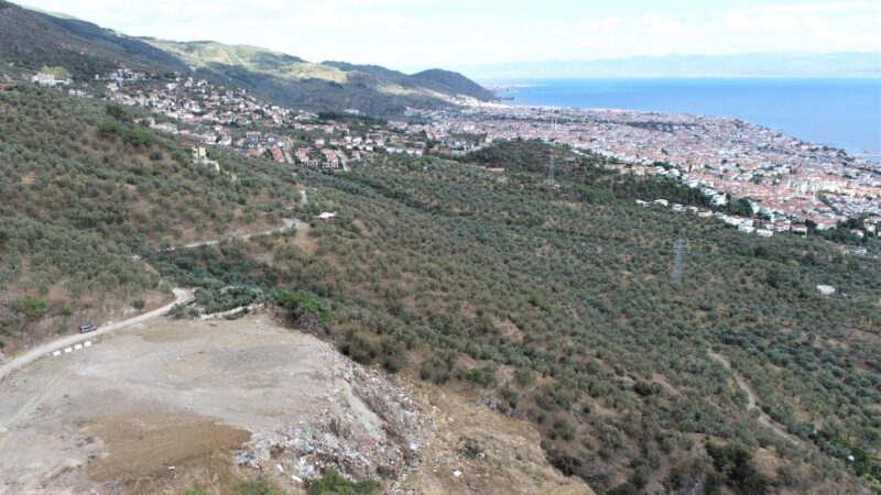 Deniz manzaralı çöplük doğaya kazandırılacak