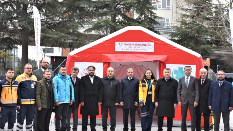 BALIKESİR’E, 4 AMBULANS ve 1 ADET UMKE ARACI TESLİM EDİLDİ…