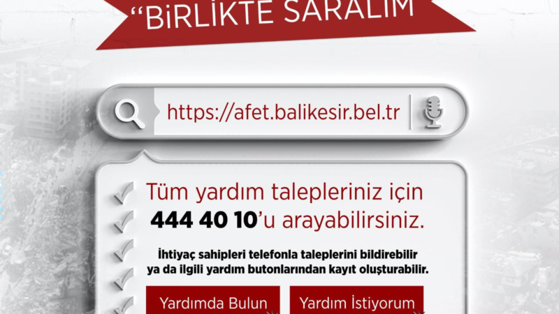 Valilik koordinesinde Balıkesir tam kenetlendi