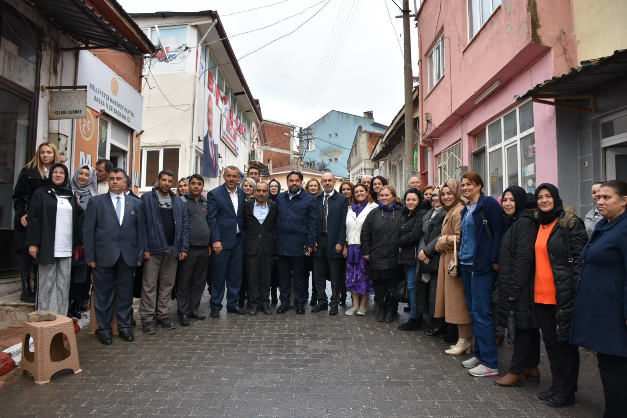 AKPARTİ BALIKESİR BALYA’DA BÜYÜK BİR COŞKUYLA KARŞILANDI…