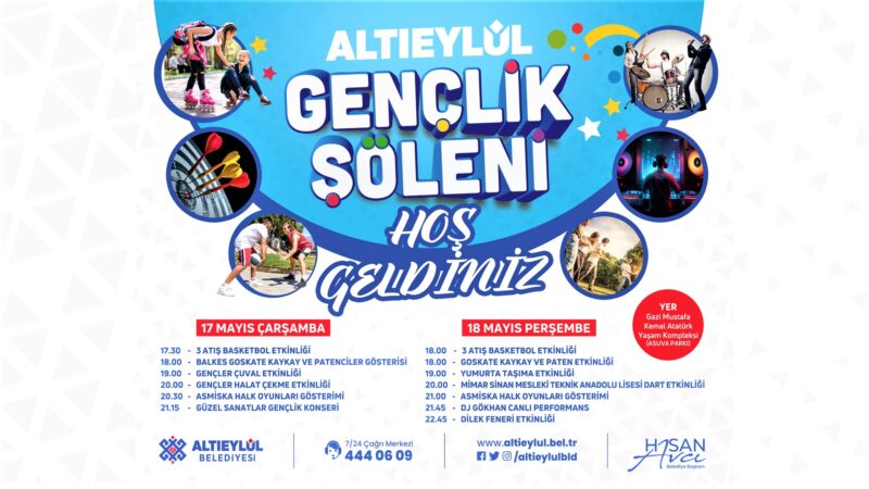 ALTIEYLÜL’DEN GENÇLİK FESTİVALİ