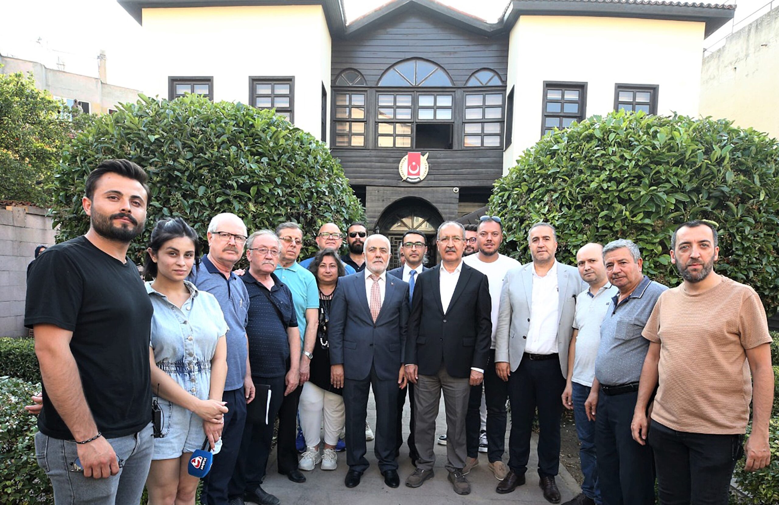 BİK Genel Müdürü Cavit Erkılınç, Balıkesir Gazeteciler Cemiyeti’ne ziyarette bulundu.