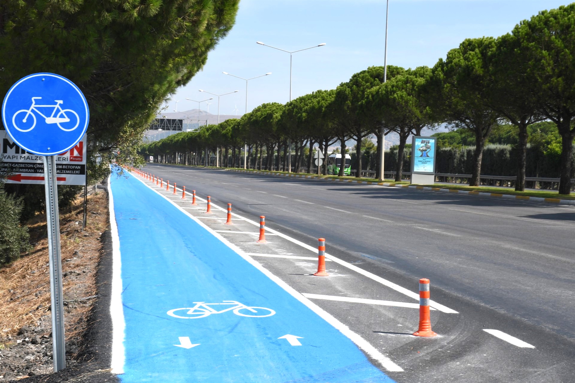 Büyükşehir’den Değirmen Boğazı’na bisiklet yolu