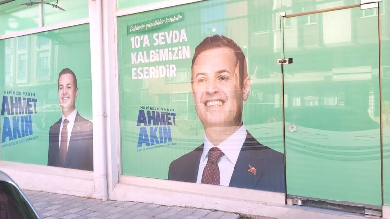 Balıkesir Büyükşehir Belediye Başkan adayı Ahmet AKIN Dursunbey’de