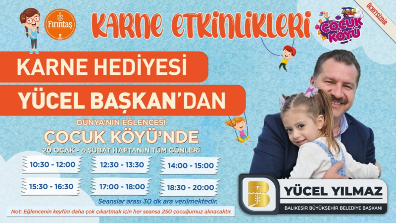 Çocuklar, tatilin tadını Büyükşehir’in etkinliklerinde çıkaracak