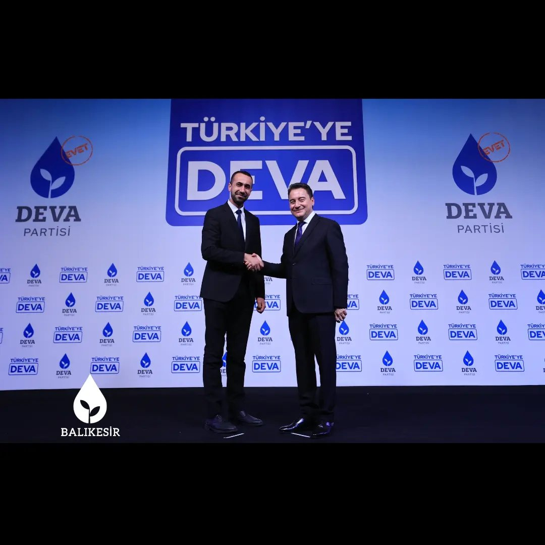 DEVA Partisi olarak, 2024 yerel seçimleri Balıkesir belediye başkan adaylarını Dursunbey Belediye Başkanlığı Bahadır Yıldırım