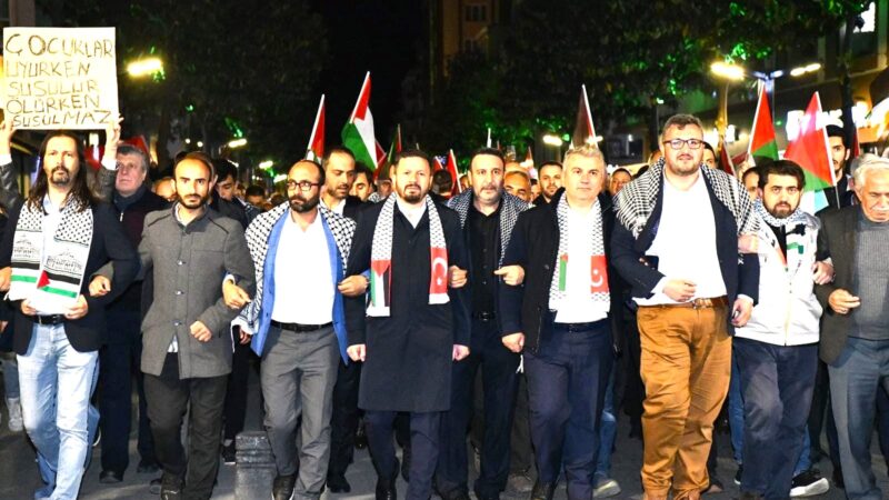 Zulme Karşı Filistinli Kardeşlerimizin Yanındayız