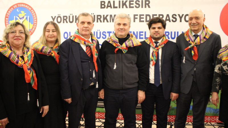 Balıkesir Yörük Türkmen Federasyonu’nda Yeni Dönem: Başkanlığa Yusuf Alfat Seçildi