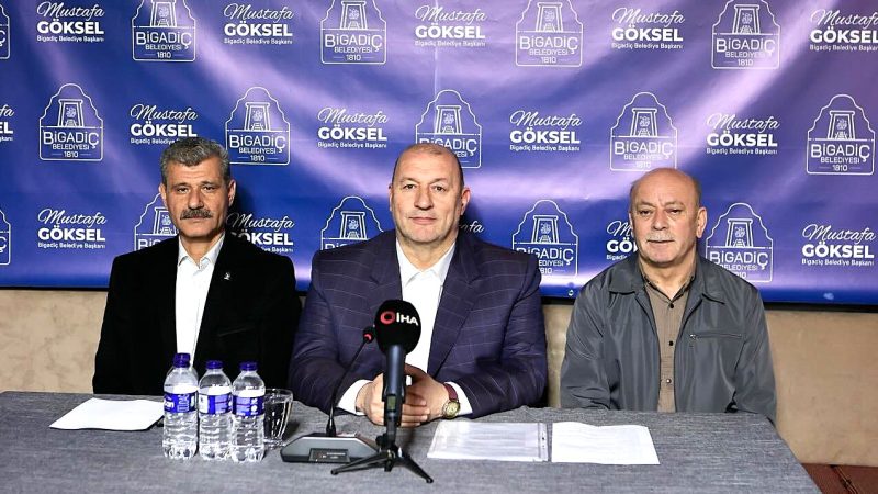 Bigadiç’te 2 Yıllık Hizmet Değerlendirmesi: Belediye Başkanı Mustafa Göksel Basınla Buluştu