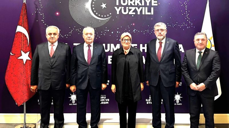 İsmail Cankul’dan Ankara Teması: AK Parti Genel Merkezinde Belgin Uygur Ziyareti