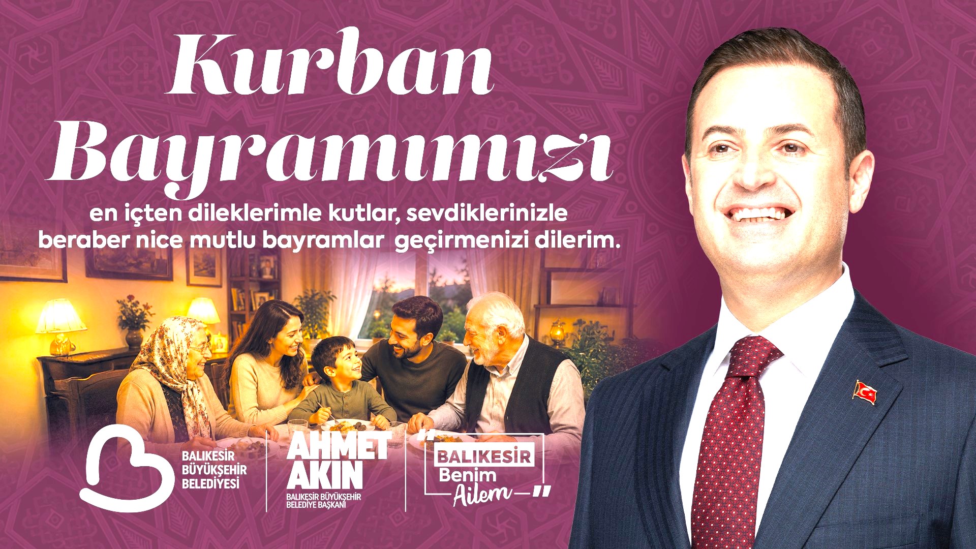 Bayramlar Gönüllerin Birleştiği Günlerdir”