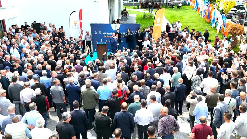 AK PARTİ TEŞKİLATLARI BALIKESİR’DE ŞAHLANDI: “SİYASETİMİZİN MERKEZİNDE MİLLET, ROTASINDA HİZMET VAR!”
